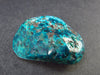Very Nice Tumbled Dioptase Stone from Congo - 1.7" - 39.5 Grams