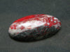 Cinnabar Cabochon from Russia - 9.32 Grams - 36x18mm