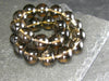 Smoky Quartz Genuine Bracelet ~ 7 Inches ~ 8mm Round Beads