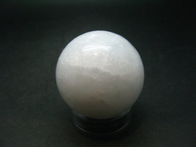Rare White Barite Sphere From Norway - 1.6"