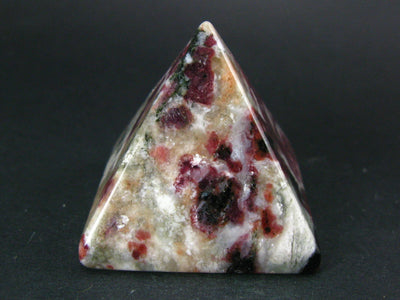 Nice Red Eudyalite Pyramid From Russia - 1.7"