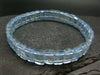 Blue Topaz Genuine Bracelet ~ 7 Inches ~ 10mm Squared Beads