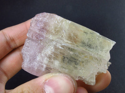 Gem Kunzite Spodumene Crystal From Afghanistan - 2.3" - 90.2 Grams