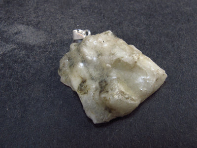 Phenakite Phenacite Crystal Silver Pendant From Russia - 1.1" - 4.1 Grams