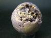 Rare Purple Grape Agate Sphere From Indonesia - 2.5"