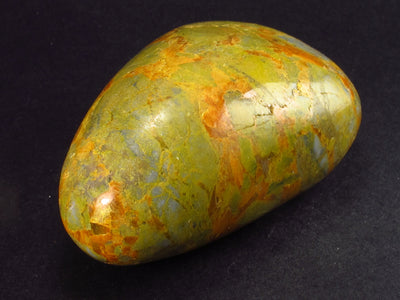 Rare Bumble Bee Jasper Tumbled Stone From Australia - 3.6"