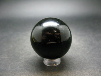 Black Obsidian Sphere From Mexico - 1.4" - 61.4 Grams