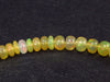 Lightweight Gem Sparkly Opal Tiny Beads Necklace from Mexico - 18.5" - 5.8 Grams