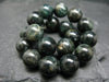 Dark Green Apatite Genuine Bracelet ~ 7 Inches ~ 10mm Round Beads