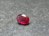 Beautiful Rare Gem Bixbite Red Beryl Emerald Cut Stone From Utah USA - 0.39 Carats - 5.8x4.0mm
