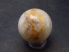 Rare Cryolite Sphere Ball From Greenland - 1.1" - 36.1 Grams