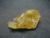 Etched Heliodor (Yellow Beryl) Crystal from Brazil - 27.5 Carats - 1.2"