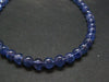 Gem Tanzanite Zoisite Necklace Beads From Tanzania - 21" - 168.2 Carats - 6mm Round Beads