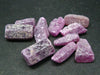 Lot of 10 Ruby Crystals from Winza Tanzania - 26.1 Grams