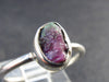 Raw Ruby In Zoisite Sterling Silver Ring - 1.8 Grams - Size 6.25