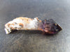Elestial Amethyst Crystal Sceptered on Thin Stem from Zimbabwe - 17.9 Grams - 2.5"