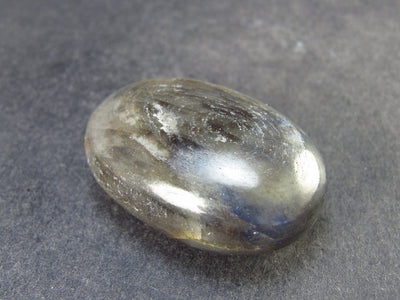 Blue Sapphire Corundum Tumbled Stone From India - 1.5" - 36.5 Grams