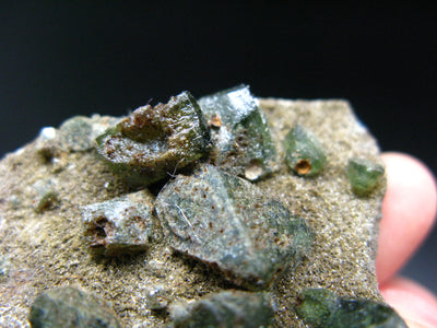 Ludlamite Cluster From Bolivia - 2.4" - 38.7 Grams