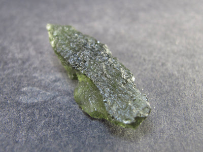 Rare Moldavite Tektite Raw Piece From Czech Republic - 1.6" - 4.61 Grams