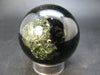 Genuine Black Spinel Sphere Ball From Russia - 2.0" - 283 Grams