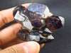 Elestial Amethyst Crystal Sceptered on Thin Stem from Zimbabwe - 64.7 Grams - 2.4"