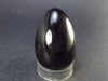 Black Tourmaline Schorl 2.1" Egg From Brazil - 99.5 Grams