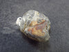 Fire Agate Silver Pendant From Mexico - 1.0" - 5.3 Grams