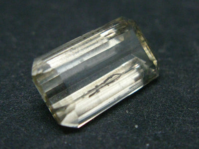 Large Perfect Golden Scapolite Facetted Cut Gem from Tanzania - 7.22 Carats