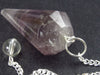 Lot of Three Natural Amethyst Crystal Point Pendulum from Brazil