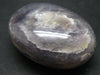 Rare Iolite Cordierite Tumbled Heart from Tanzania - 116.6 Grams - 2.4"