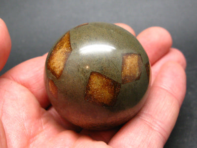 Russian Treasure from the Earth!! Rare Glendonite Crystal in Matrix Sphere Ball from Russia - 1.8" - 115 Grams