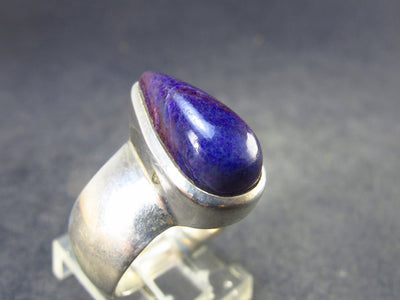Sugilite Silver Ring From South Africa - 9.0 Grams - Size 8.75