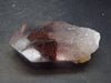 Phantom Hematite in Quartz Crystal From India - 2.3"