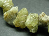 Very Rare and Large!! Natural Chrysoberyl Crystal ~ 10mm Beads Stretch Bracelet From Brazil - 7''