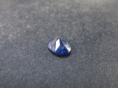 Gem Benitoite Cut Stone From California - 1.09 Carats - 7.5x5.6mm