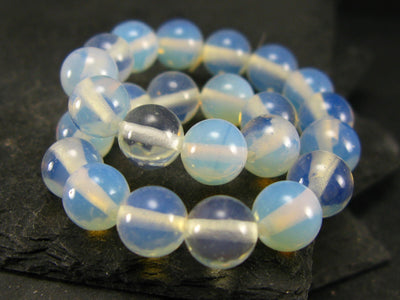 Opalite Genuine Bracelet ~ 7 Inches ~ 8mm Round Beads