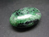 Ruby In Zoisite Tumbled Stone From Tanzania - 1.8" - 48.1 Grams