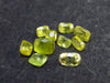 Lot of 10 Chrysoberyl Cut Facetted Gems From Brazil - 2.0 Carats