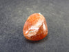 Sunstone Tumbled Crystal Silver Pendant From India - 1.2" - 5.34 grams