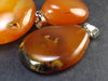 Lot of 3 Natural Carnelian Pendant from Madagascar