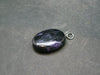 Rare High-Quality Charoite Pendant In SS From Russia - 1.3" - 6.0 Grams