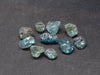 Lot of 10 Blue Zircon Gem Crystal From Cambodia - 25.0 Carats