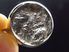 Rare Saffordite Cintamani Stone Pseudotektite Silver Earrings from Arizona USA - 1.1" - 4.3 Grams