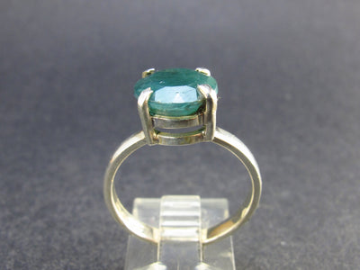 Extremely Rare Grandidierite Silver Ring From Madagascar - Size 9.25 - 3.6 Grams