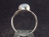 Natural Oval Shaped Glow From Inside Moonstone 925 Silver Ring - Size 8 - 2.6 Grams