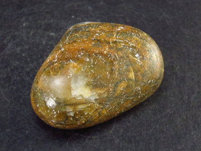 Aquatine Blue Calcite Tumbled Stone from Argentina - 1.3"- 14.6 Grams