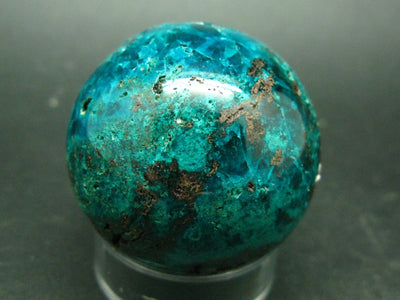 Very Rare 100% Pure Dioptase Sphere Ball from Congo - 1.6"