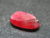 Rare Pink Tugtupite Cut Gem Stone From Greenland - 2.51 Carats - 12.5x6.5mm